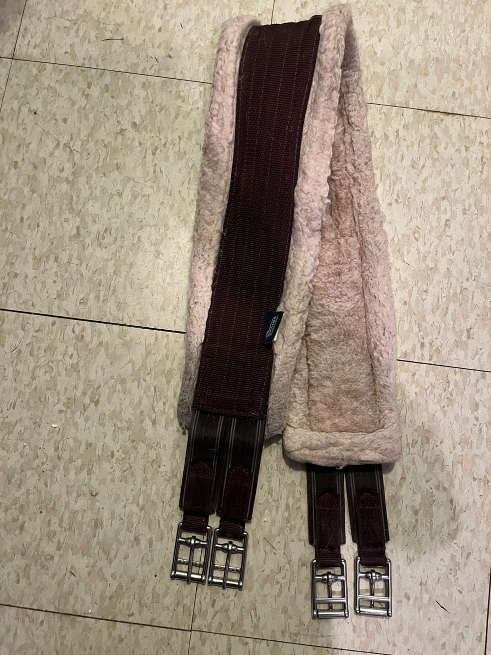 Shires 50” Fleece English Horse Girth